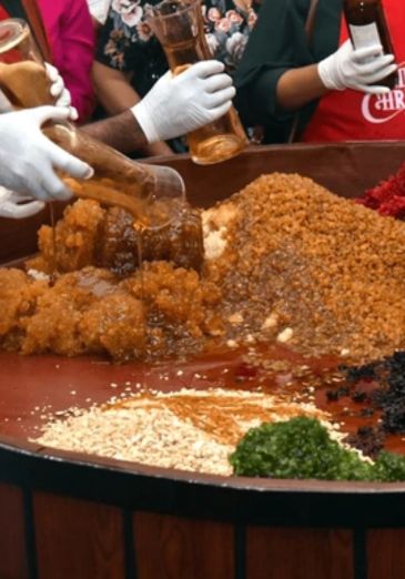 cake mixing